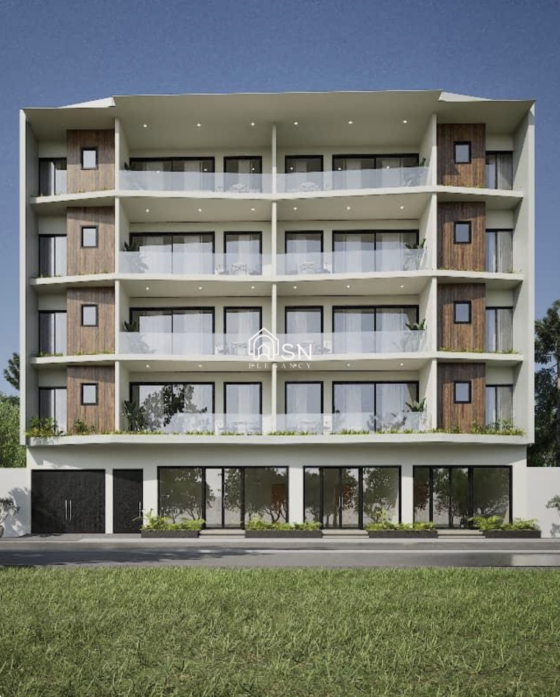 Rénovation d’un immeuble à Akouédon